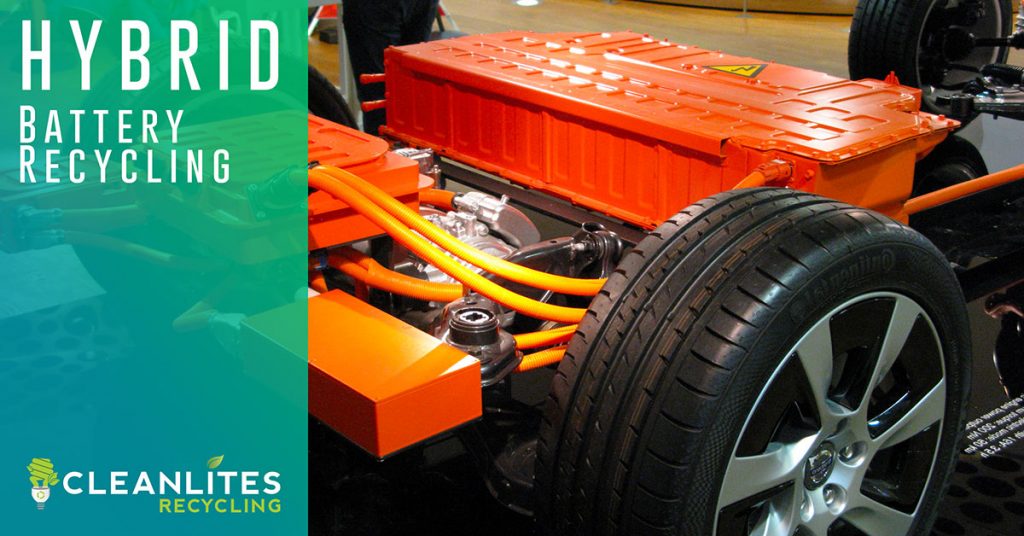 Hybrid Battery Recycling Cleanlites